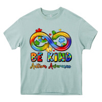 Arona be kind autism awareness infinity symbol Heavy Core Tee - LillyAllenDesigns