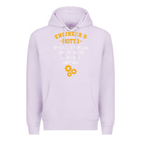 Lilac engineer engineering mechanical profession electrical gift Premium Hoodie - minhPixels