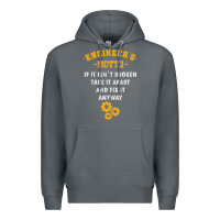 Rock engineer engineering mechanical profession electrical gift Premium Hoodie - minhPixels