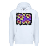 White halloween bat and roses background Premium Hoodie - BundleAndBundleShop