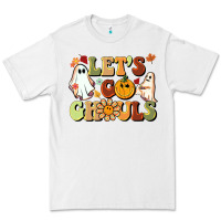 White halloween lets go ghouls Premium Tee - BarkalooDesign
