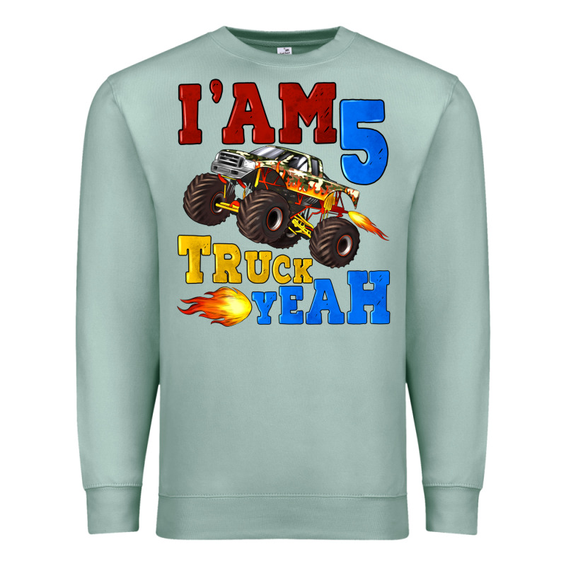I'am Five Truck Yeah Premium Sweatshirt by Artiststas | Teevron