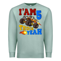 Seafoam i'am five truck yeah Premium Sweatshirt - Artiststas