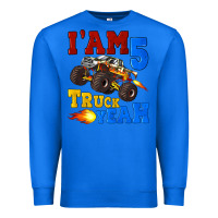 True Royal i'am five truck yeah Premium Sweatshirt - Artiststas