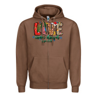 Chestnut Love ComeDown Luke 2.11-2 Zipper Hoodie - CowhideDigitalArt