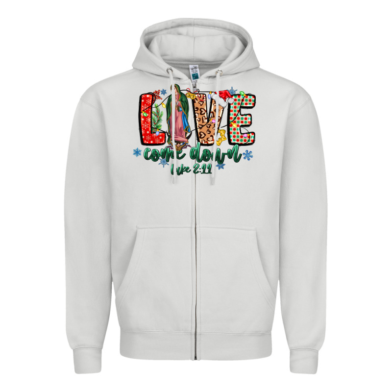 Love Comedown Luke 2.11-2 Zipper Hoodie by CowhideDigitalArt | Teevron