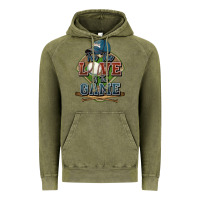 Vintage Olive for the love of the game baseball Vintage Hoodie - HowdyJamesFarm