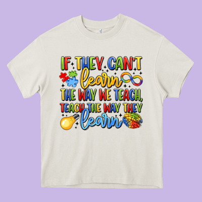 If They Can't Learn The Way We Teach Teach The  Wa Heavy Core Tee Designed By Lillyallendesigns