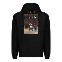 Black mid 90s movie Premium Hoodie - minhPixels