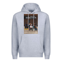 Heather Grey mid 90s movie Premium Hoodie - minhPixels