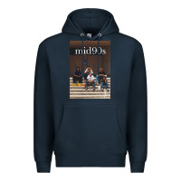 Navy mid 90s movie Premium Hoodie - minhPixels