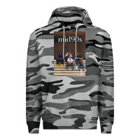 Slate Camo mid 90s movie Premium Hoodie - minhPixels