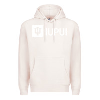 Pale Pink IUPUI, Indiana University Premium Hoodie - minhPixels