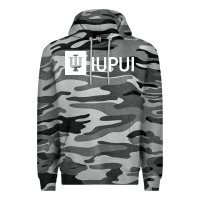 Slate Camo IUPUI, Indiana University Premium Hoodie - minhPixels