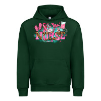 Forest Green breast cancer nurse Urban Hoodie - AdoDesignShop