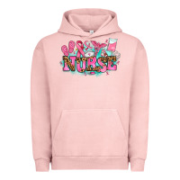 Pigment Salmon breast cancer nurse Urban Hoodie - AdoDesignShop