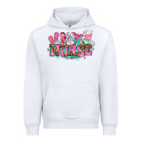 White breast cancer nurse Urban Hoodie - AdoDesignShop