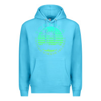 Ocean Blue Bvi Tortola British Caribbean Island Souvenir Premium Hoodie - minhPixels