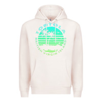Pale Pink Bvi Tortola British Caribbean Island Souvenir Premium Hoodie - minhPixels