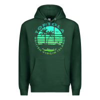Sports Green Bvi Tortola British Caribbean Island Souvenir Premium Hoodie - minhPixels