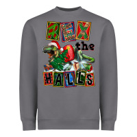 Storm Rex The Halls Heavyweight Sweatshirt - FaDigitalArtStudio
