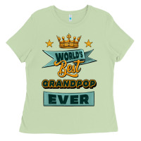 Matcha world's best grandpop ever Ladies Tee - Jasminsmagicworld