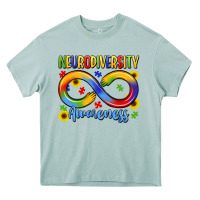 Arona neurodiversity awareness Heavy Core Tee - LillyAllenDesigns