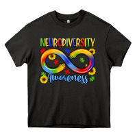Asphalt neurodiversity awareness Heavy Core Tee - LillyAllenDesigns