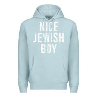 Blue Mist hanukkah nice jewish boy cool chanukah festival jewish gift t shirt Premium Hoodie - minhPixels