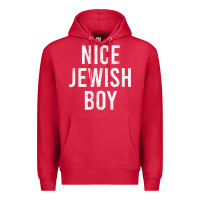 Cardinal hanukkah nice jewish boy cool chanukah festival jewish gift t shirt Premium Hoodie - minhPixels