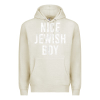 Oatmeal Heather hanukkah nice jewish boy cool chanukah festival jewish gift t shirt Premium Hoodie - minhPixels
