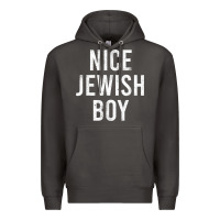 Smoke hanukkah nice jewish boy cool chanukah festival jewish gift t shirt Premium Hoodie - minhPixels