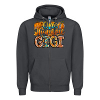 Smoke one thankful gigi Zipper Hoodie - CowhideDigitalArt