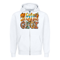 White one thankful gigi Zipper Hoodie - CowhideDigitalArt