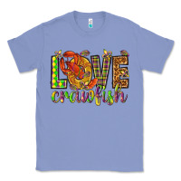 Colony Blue Mardi Gras love crawfish Classic Tee - NancyCooperArtShop