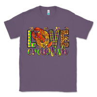 Lavender Mardi Gras love crawfish Classic Tee - NancyCooperArtShop