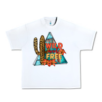 White Wıld and Free Urban Heavy Tee - JahusDesignShop