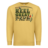 Antique Gold reel great papa Premium Sweatshirt - Artiststas