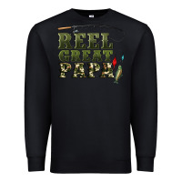 Black reel great papa Premium Sweatshirt - Artiststas