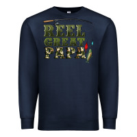 Navy reel great papa Premium Sweatshirt - Artiststas