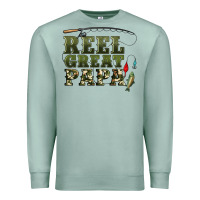 Seafoam reel great papa Premium Sweatshirt - Artiststas