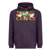 Plum Christmas Santa's Helper Heavyweight Hoodie - Artiststas