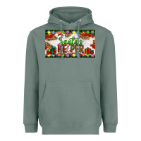 Sage Christmas Santa's Helper Heavyweight Hoodie - Artiststas