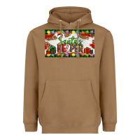 Toasted Coconut Christmas Santa's Helper Heavyweight Hoodie - Artiststas