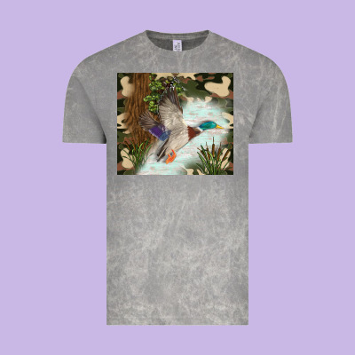 Duck Hunting Vintage Tee Designed By Tumblerdesignbyshophia