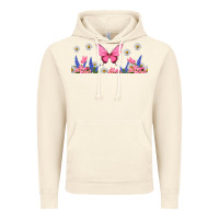 Vintage Artic butterflies and flowers Vintage Hoodie - TumblerDesignByShophia