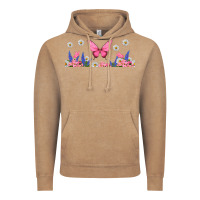 Vintage Coffee butterflies and flowers Vintage Hoodie - TumblerDesignByShophia