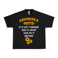Black engineer engineering mechanical profession electrical gift Urban Heavy Tee - minhPixels