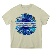 Mossy autism awareness accept understand love blue Heavy Core Tee - LillyAllenDesigns