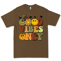 Cacao halloween good vibes only Premium Tee - BarkalooDesign